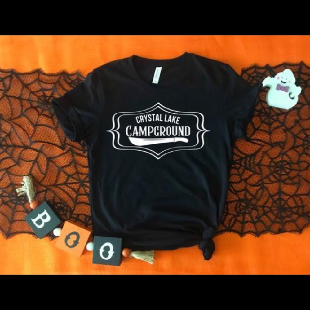Camp Crystal Lake Campground T-shirt